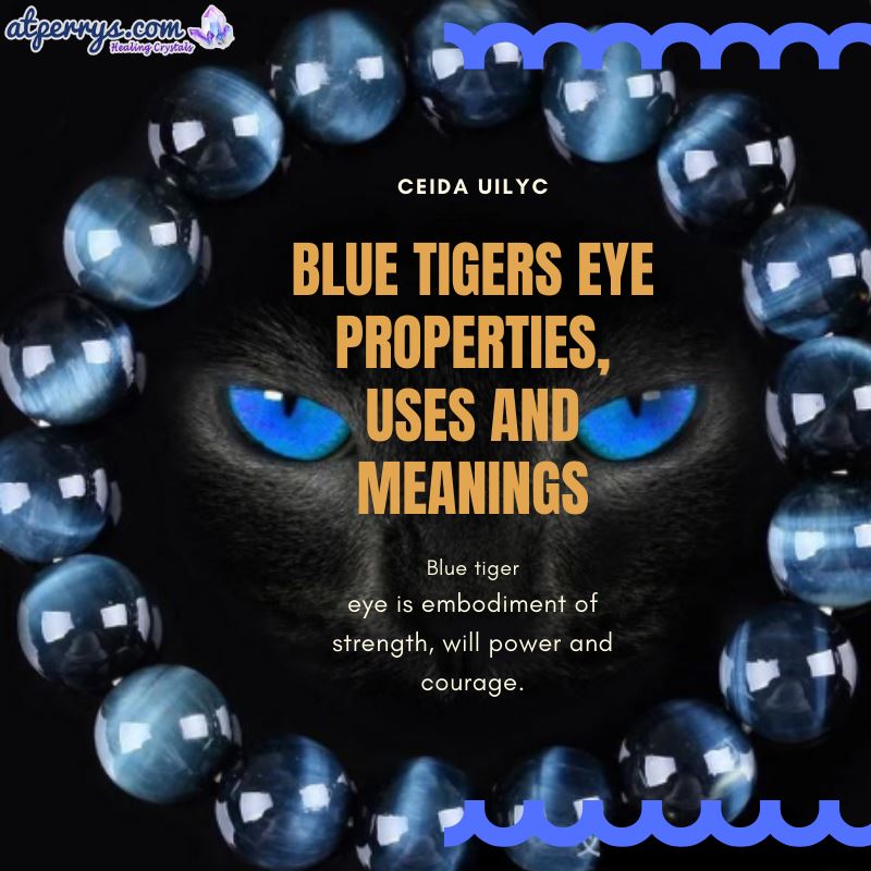 Blue Tigers Eye Properties, Uses and Meanings