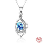 Galant 925 Sterling Silver Ruby Necklaces