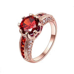 Crown Charm Ruby RingRing