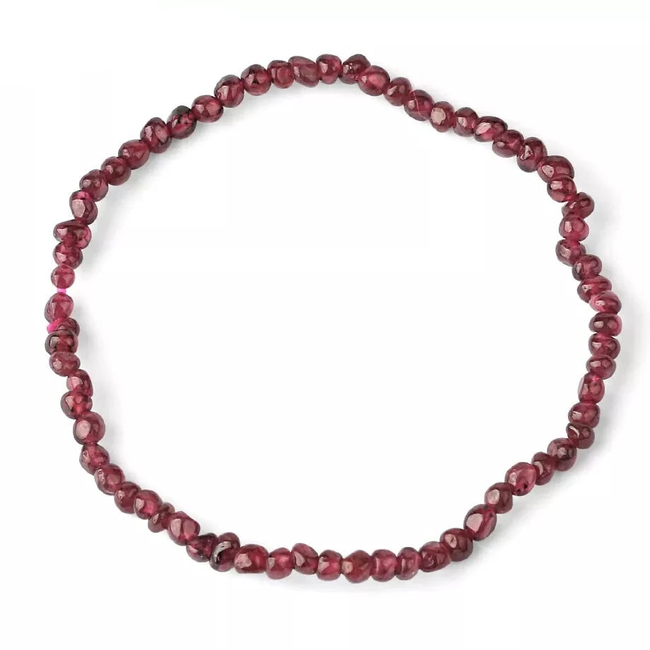 Mood Tracker Garnet Bracelet