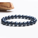 Genuine Natural Blue Sapphire Gemstone Strand BraceletBracelet
