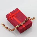 Health Red Garnet Bracelet Jewelry