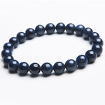 Genuine Natural Blue Sapphire Gemstone Strand BraceletBracelet
