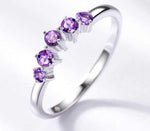 Peridot, Amethyst and Blue Topaz Silver RingRingamethyst5