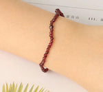 Mood Tracker Garnet Bracelet