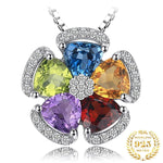 2.6ct Genuine Blue Topaz Amethyst Citrine Garnet and Peridot
