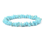 Various Shapes Blue Turquoise Bracelets