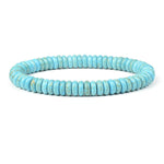 Various Shapes Blue Turquoise Bracelets