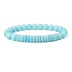 Various Shapes Blue Turquoise Bracelets1317cm-6.7inch