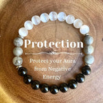 7 Chakra Reiki Healing Yoga Energy Balance BraceletBR24Y0105