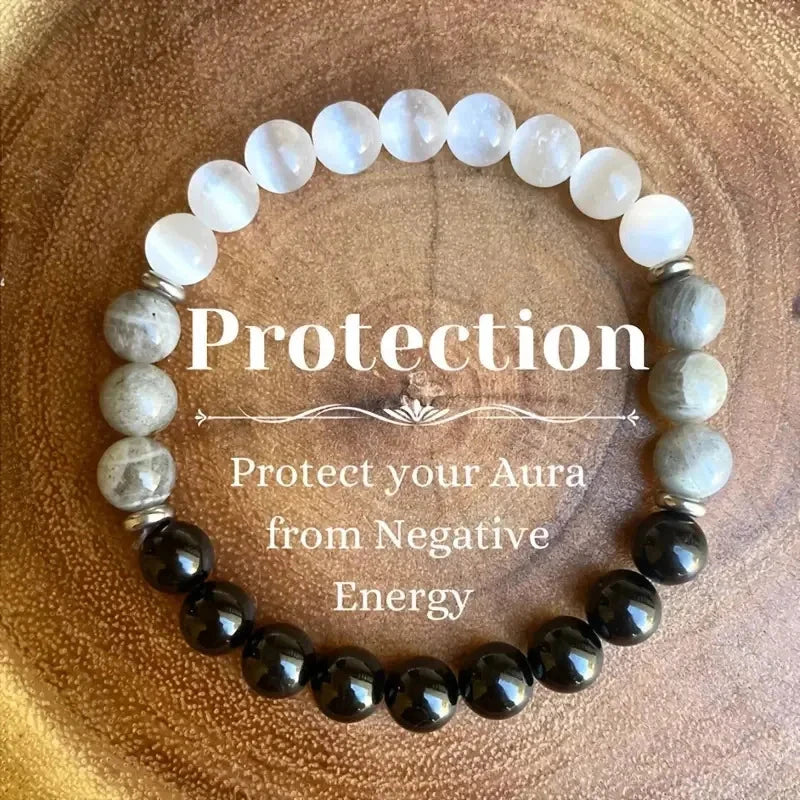 7 Chakra Reiki Healing Yoga Energy Balance BraceletBR24Y0105