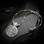 2024 Ethnic Hand Pendant Necklace Vintage TurquoisesNA1004