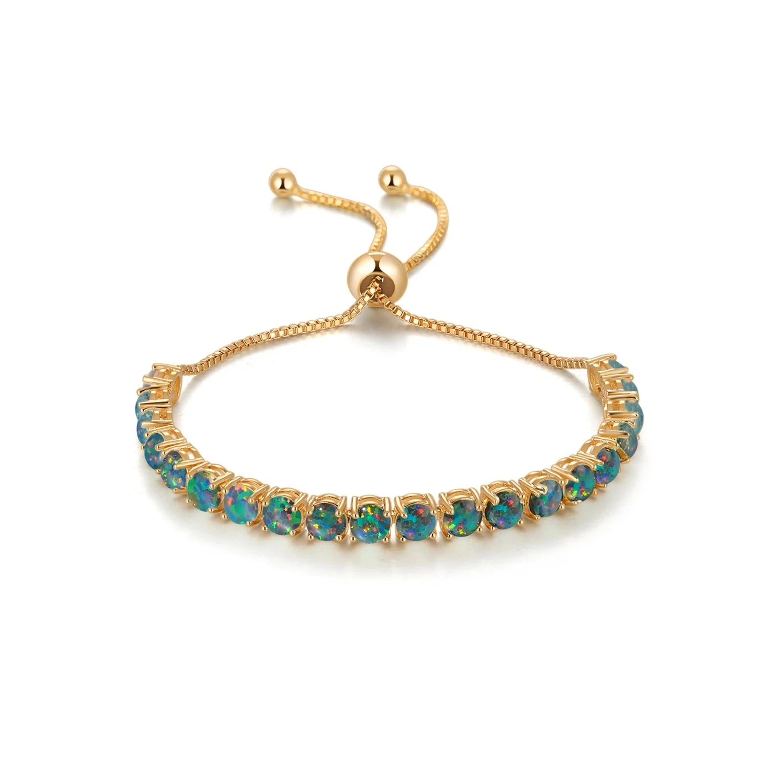 Fire Opal Bracelets Bohemia Silver Plated Fashion Jewelrys BraceletOS726