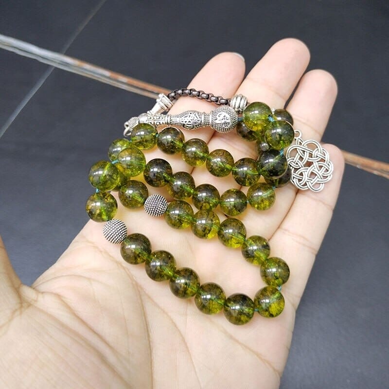 Peridot Crystal Beads BraceletBracelet