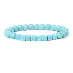 Various Shapes Blue Turquoise Bracelets1217cm-6.7inch