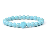 Various Shapes Blue Turquoise Bracelets2117cm-6.7inch