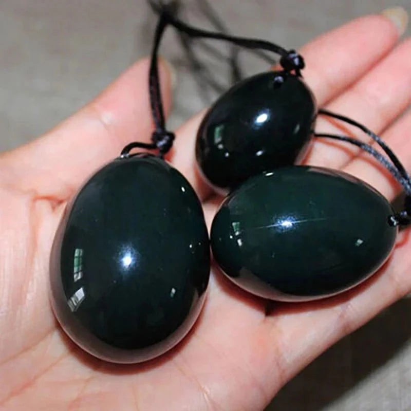 3/4PCs Natural Jade Yoni Eggs Massage Wand Set3PC 10