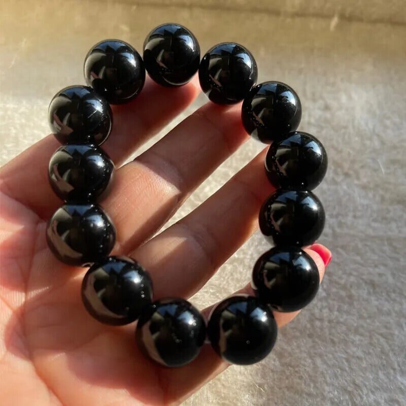 Black Tourmaline Beads BraceletBracelet