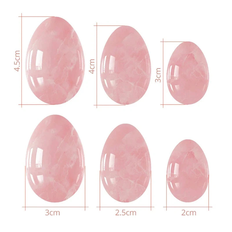 3/4PCs Natural Jade Yoni Eggs Massage Wand Set