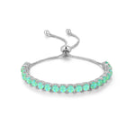 Fire Opal Bracelets Bohemia Silver Plated Fashion Jewelrys BraceletOS706