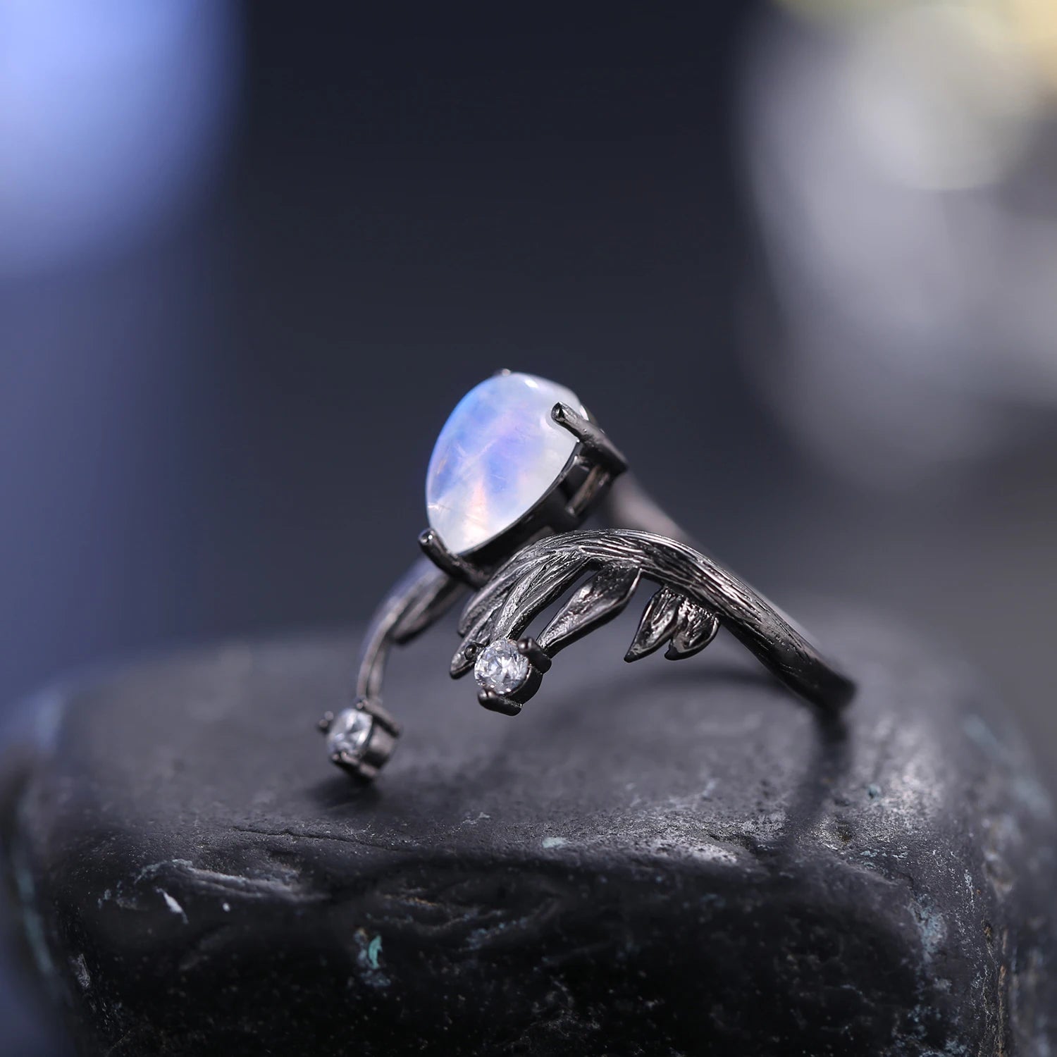 Ballet 1.43Ct Natural Amethyst Gemstone Rings
