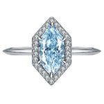 Aquamarine Sapphire Gemstone Engagement Ring for WomenAquamarine9