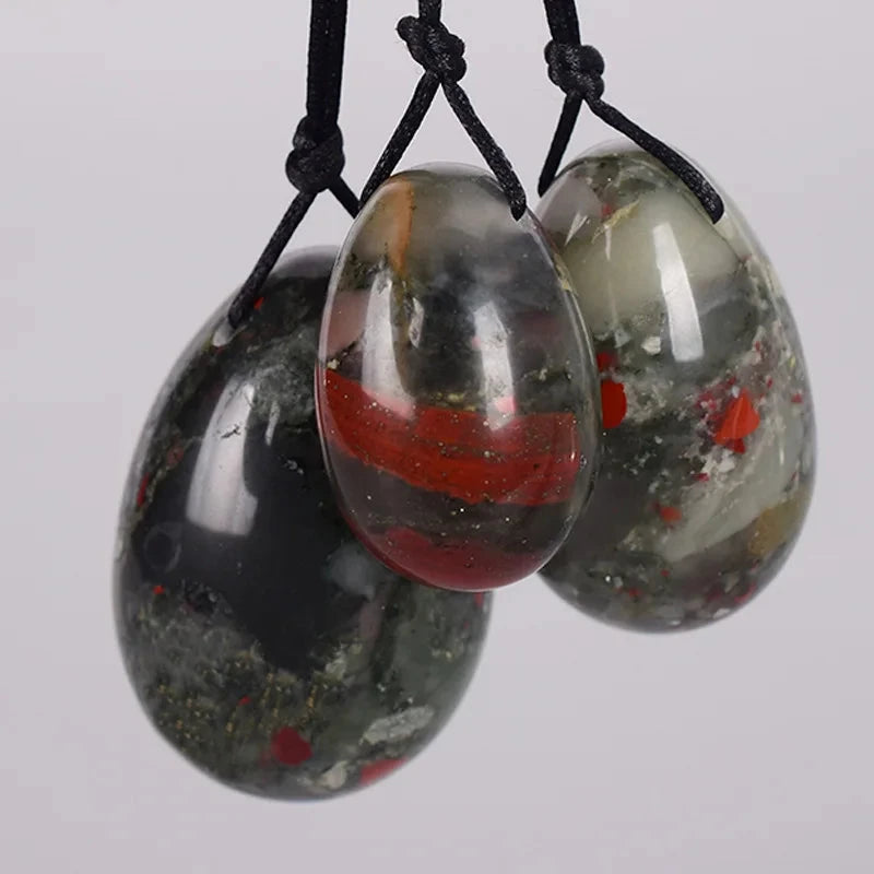 3/4PCs Natural Jade Yoni Eggs Massage Wand Set3PC 12