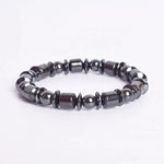Bohemian Therapeutic Magnetic Hematite Bracelet1619cm(7.48inch)