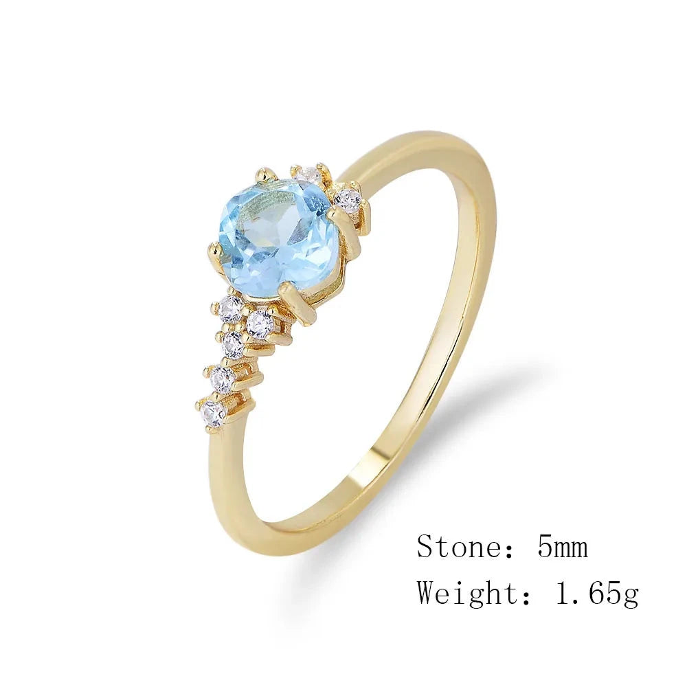Italian modern style design natural diamond sapphire ring