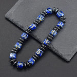 Bohemian Therapeutic Magnetic Hematite Bracelet