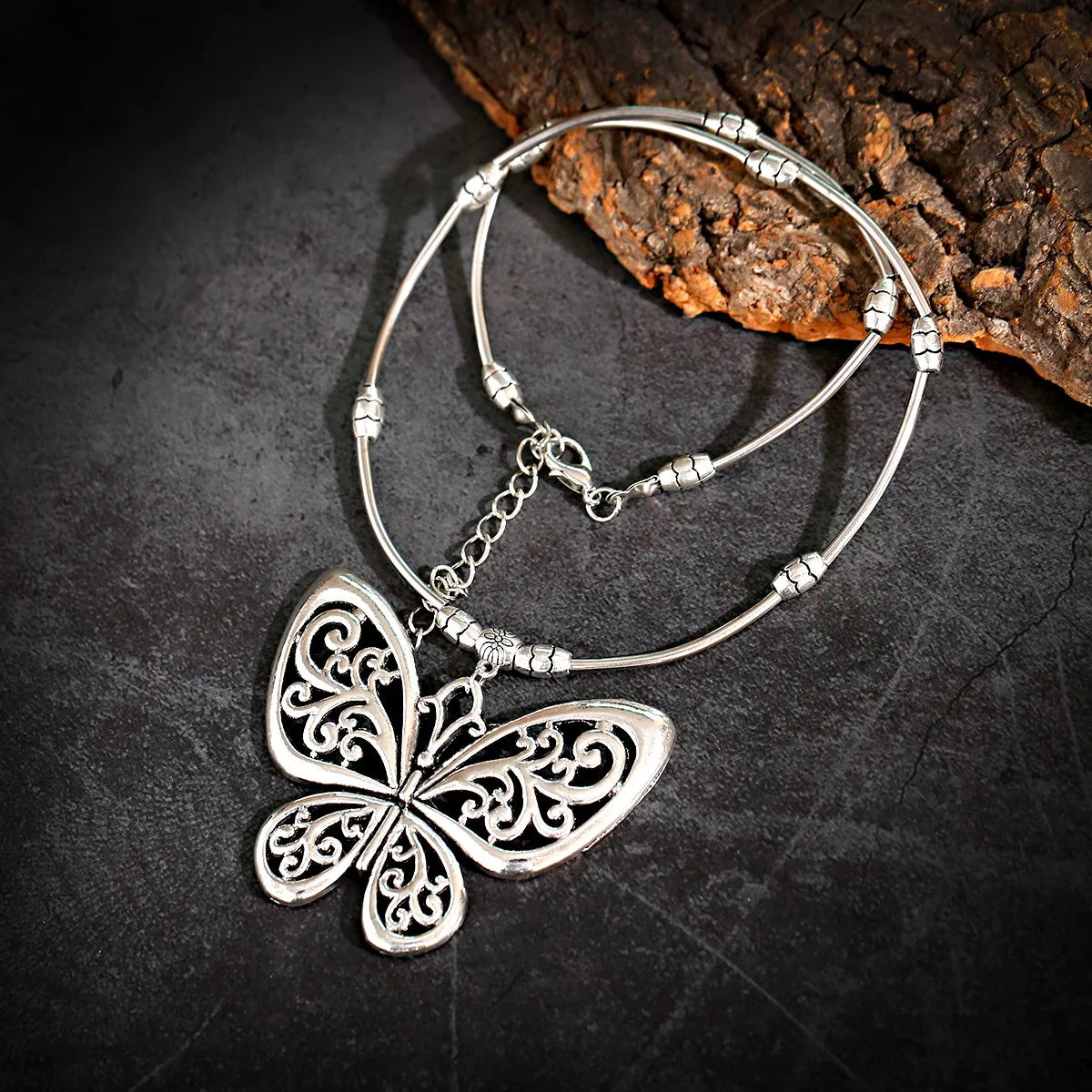 2024 Ethnic Hand Pendant Necklace Vintage TurquoisesNA1061