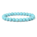 Various Shapes Blue Turquoise Bracelets