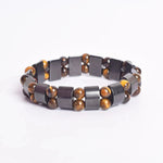 Bohemian Therapeutic Magnetic Hematite Bracelet1219cm(7.48inch)