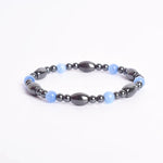 Bohemian Therapeutic Magnetic Hematite Bracelet1419cm(7.48inch)