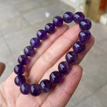 Natural 7A Amethyst Bracelet Healing Energy