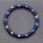 Bohemian Therapeutic Magnetic Hematite Bracelet219cm(7.48inch)