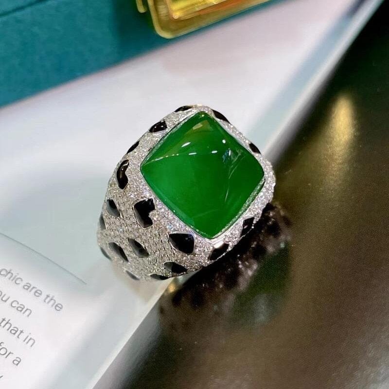 Luxury Leopard Ruby Resizable RingsRing