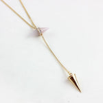 Stylish Barite Bemstone NecklaceNecklace