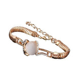 Shiny Austrian Crystal Moonstone Design BraceletBracelet