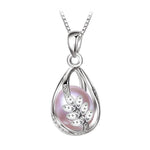 Freshwater Pearl Silver NecklaceNecklace