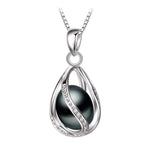 Freshwater Pearl Silver NecklaceNecklace