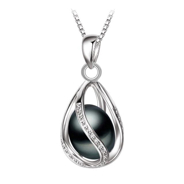 Freshwater Pearl Silver NecklaceNecklace