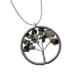 Tree of Life Branch Wiring Pendant NecklaceNecklace