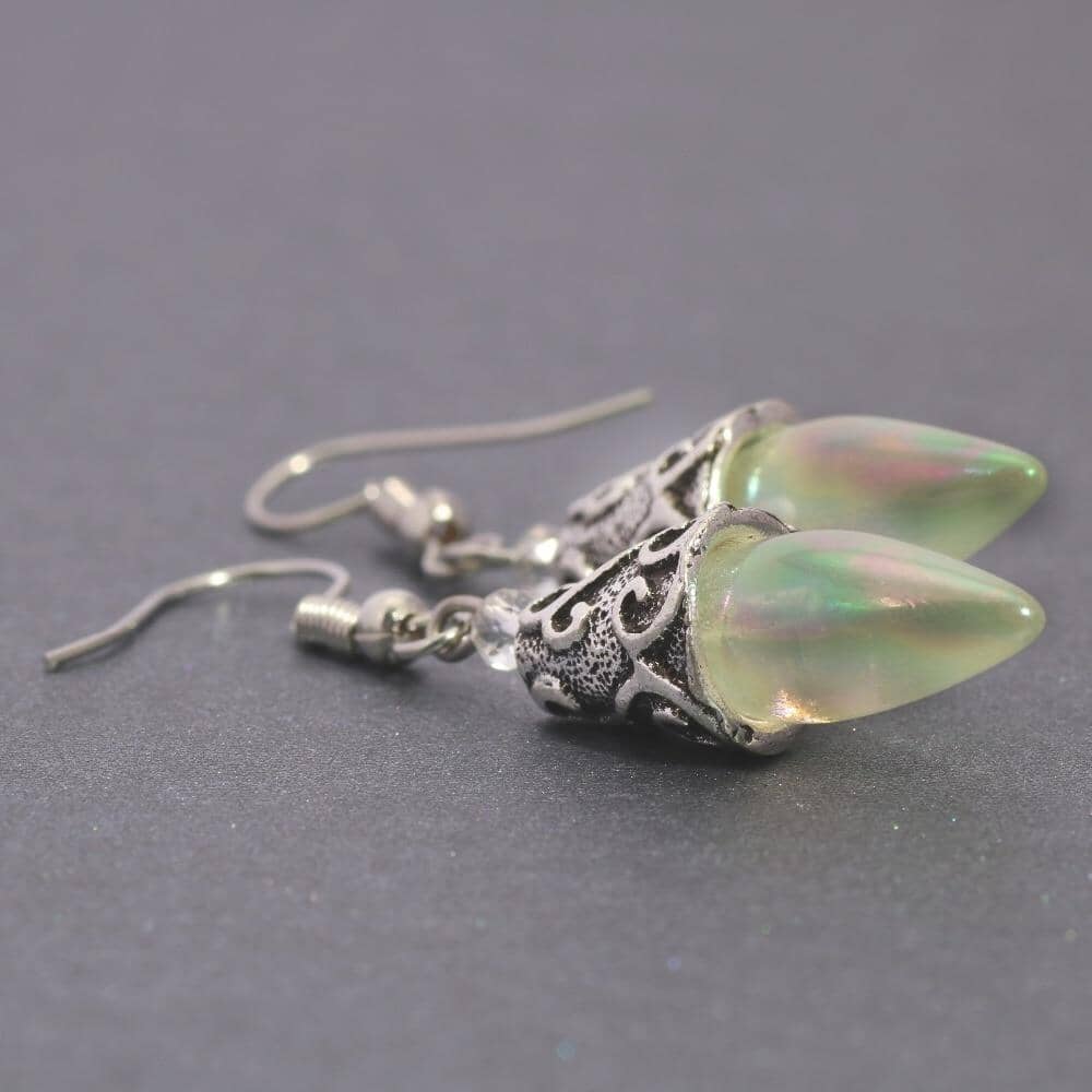 Vintage Bohemian Moonstone Dangling EarringsEarrings