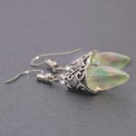 Vintage Bohemian Moonstone Dangling EarringsEarrings