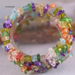 Natural Stone Multilayer BraceletBraceletMulticolor Quartz