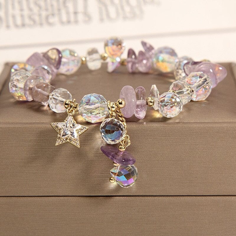 Korean Style Fashion Lavender Amethyst BraceletBracelet