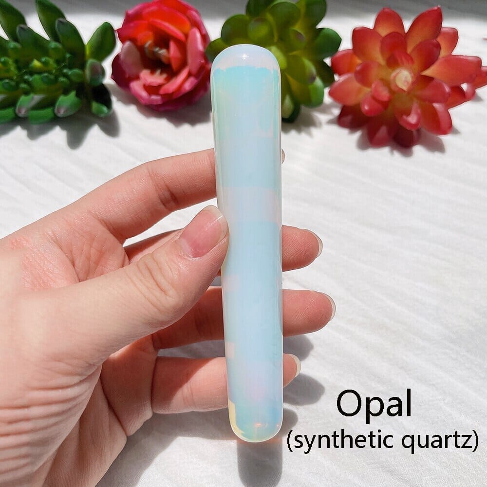 1pc Crystal Stone Body Massage Yoni Healing WandWandOpal
