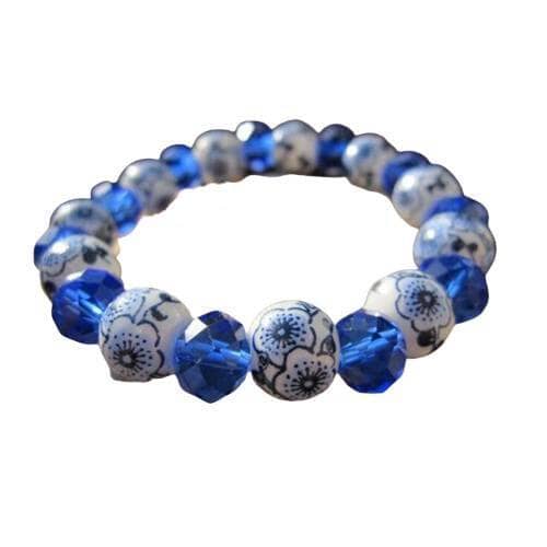 8 Color Crystal Ceramic Beads Strand BraceletBracelet
