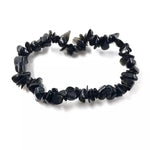 Natural Crystals Bead BraceletsBraceletBlack Agate